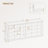 Farmhouse Shoe Storage Bench, Entryway Shoe Cubby Bench, Compartments Widened Wooden Shoes Cubbies, Shoes Rack Benchs for Cloakroom, Living Room, Antique White-1420391398-1422583813