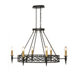 Top Ridge 6 - Light Chandelier