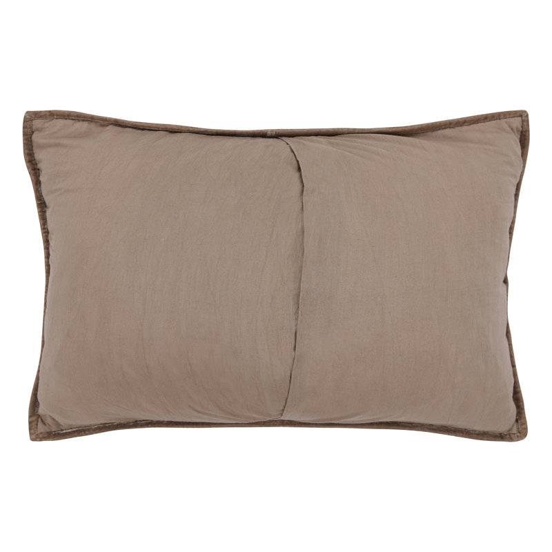 Seville Woven Pick Stitch Velvet Fabric Quilt , Queen Quilt, Desert Taupe