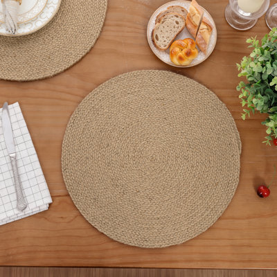 Natural Jute Round Placemat