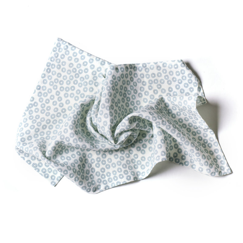 Iris Blue Tea Towel Kitchen Towel