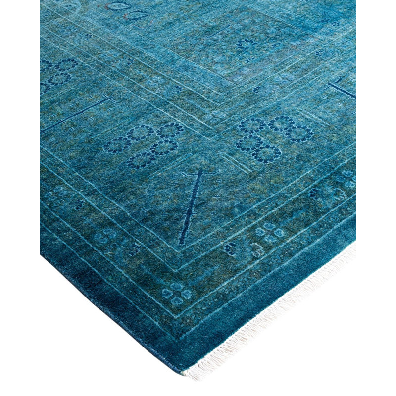 Kirthana One-of-a-Kind 8' 1" x 8' 3" Hand Knotted Area Rug