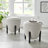 Huntingdon Fabric Storage Ottoman, Horizon Gray