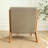 Ihar Faux Leather Accent Chair-1181930615