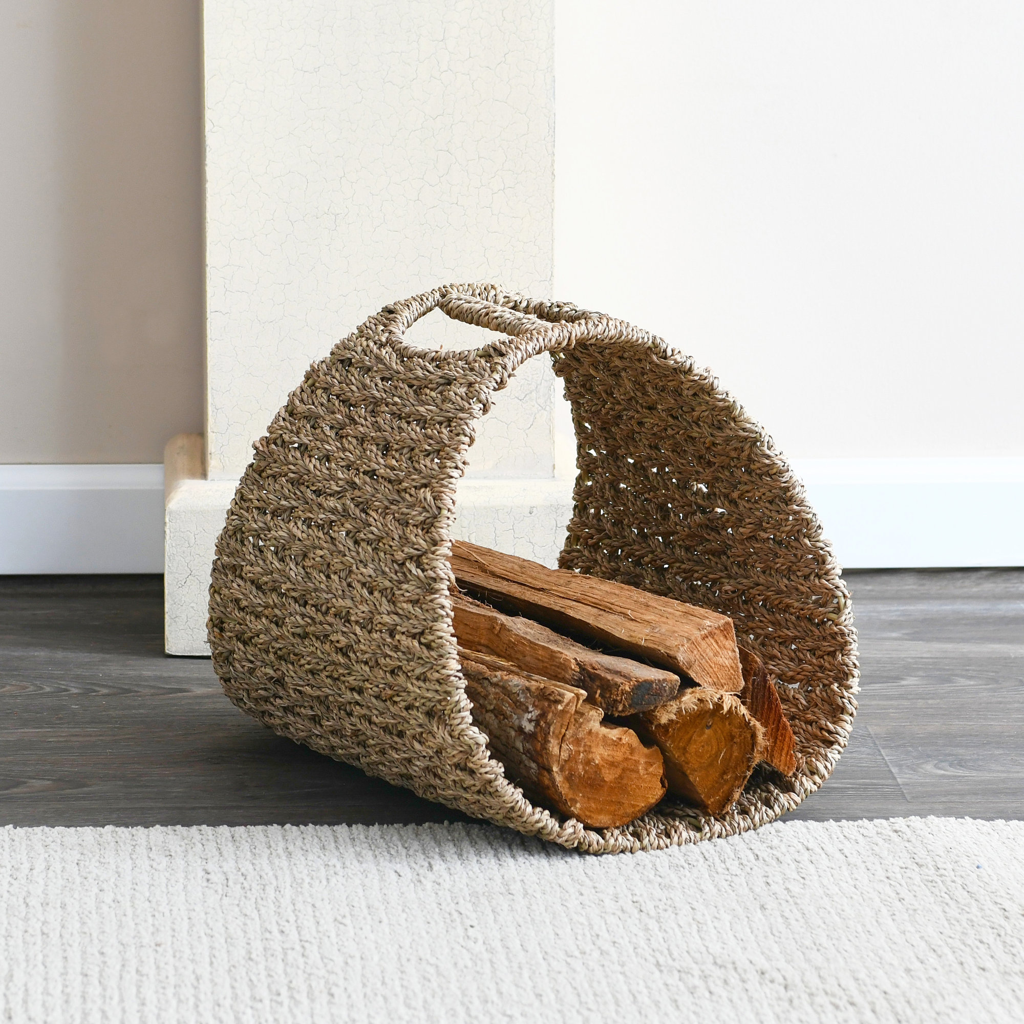 Geraldina Magazine Rack, Natural