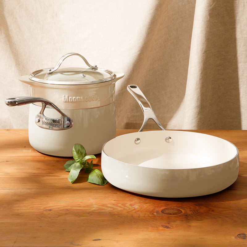Bloomhouse™ 4 - Piece Aluminum Cookware Set