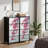 4 Drawer Dresser for Bedroom, Narrow Chest of Drawers, Wooden Top and Study Iron Frame 18"x37.5"-(WxH)