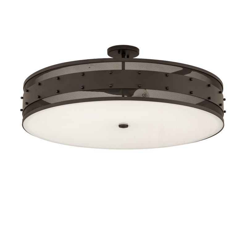 Plafonnier semi-encastré 3 lumières Nolan