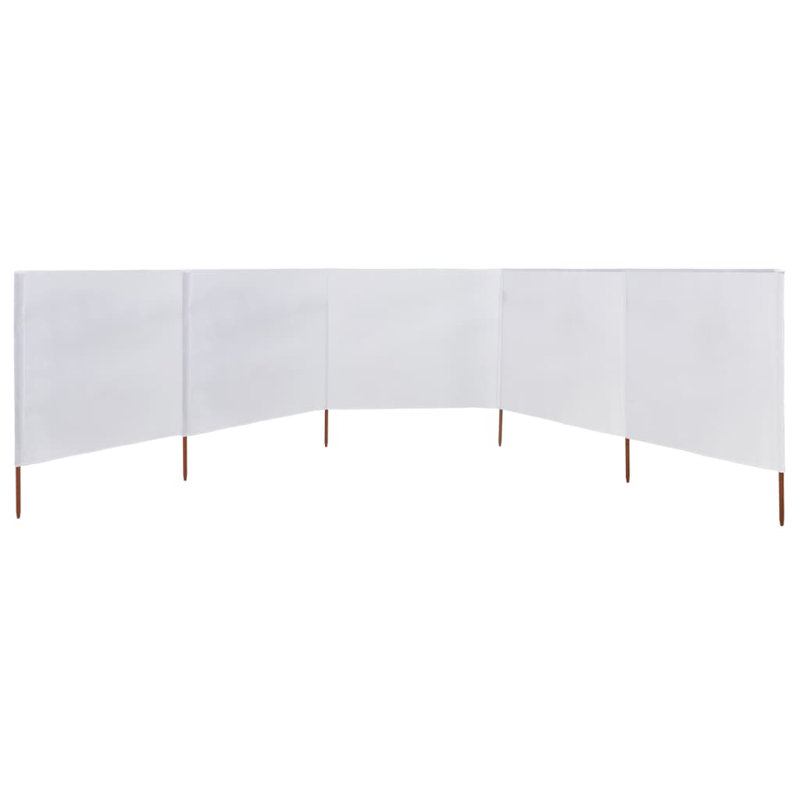 Tissu non tissé Vidaxl, Sand White, 63" H x 236.2" W x 236.2" D