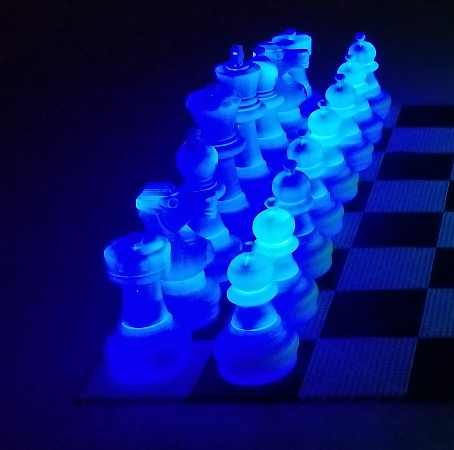 Purchase A 26-Inch Light Up Chess Set Online - MegaChess