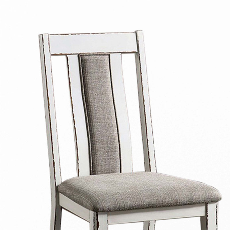 Ensemble de 2 chaises d'appoint rembourrées