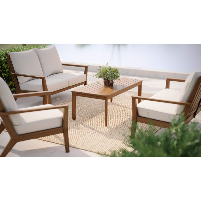 Foundations Outdoor Coffee Table, 25" W x 50" L