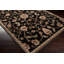 Tapis noir / brun Feagin-711785652