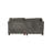 2Pc Modular Chair In Gray Chenille, Wood Frame For Foyer Chenille - 2Pc, Peaceful Nook