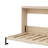 Full Size Murphy Bed With Bookshelf-114414824