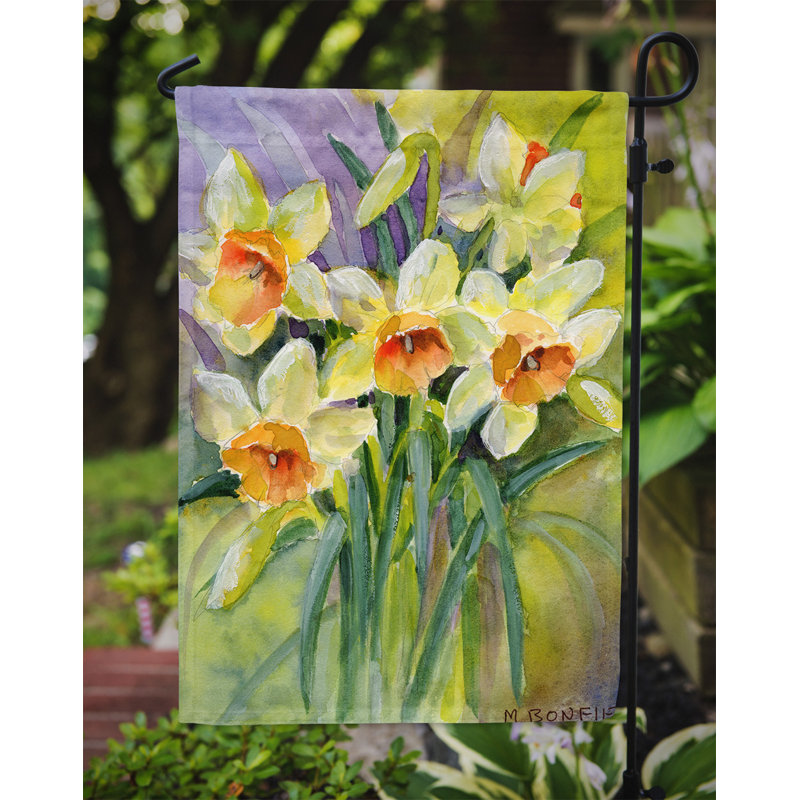Double Sided Polyester Garden Flag, 15" H  x 11" W