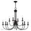 12 Light Bronze Large 2-Tier Chandelier-2138923547-2138923748