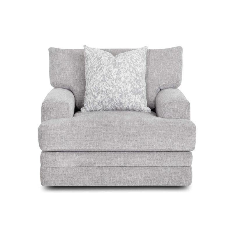 Fauteuil pivotant Clarence, Gris