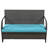 : Changes To 4 Seating And Table, For Outdoor Enjoyment With Transformative Function: 2 4 Seats Materials, Blue , Simple Assembly Instructions-1512487493