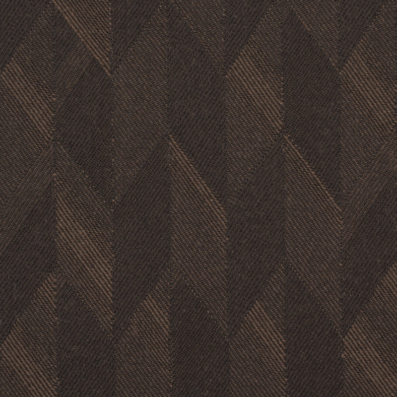Schumacher x Patterson Flynn Ezra Wool Fabric, Chocolate