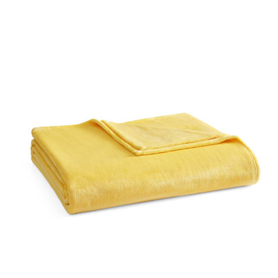 Couverture réversible unie Martha Stewart Bedford