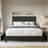 Upholstered Storage Platform Bed-99521469-99521470