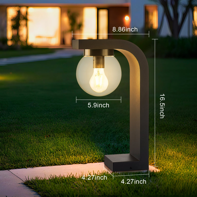 Modern Solar Pathway Light Outdoor Landscape Lighting for Decor