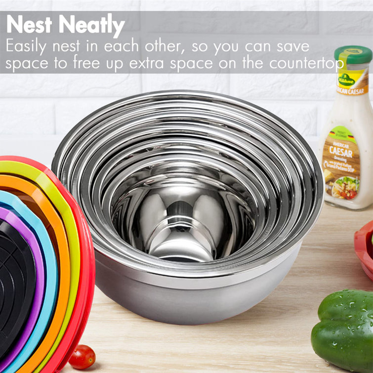 Bolonie Stainless Steel Mixing Bowl Set