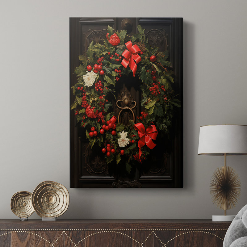 Art des Fêtes de Noël DCLxxxi - galerie Cavas sur mesure, H 36 po x l 24 po