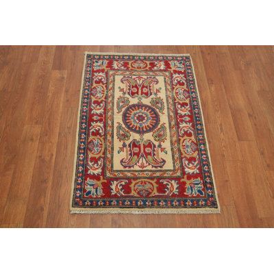 Finely Crafted Kazak Oriental Rug 2x3