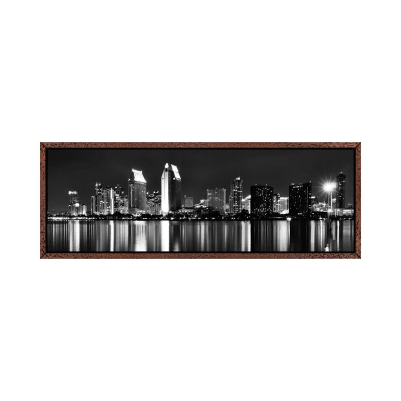 Unknown Artist by Unknown Artist - Floater Frame Panoramic Gallery-Wrapped Canvas Giclée on Canvas, Classic Wood