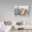 « jardin nesting », reproduction de peinture à l’acrylique sur toile tendue-31882033