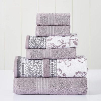 Dhruvisha Bath Towels - Set of 6