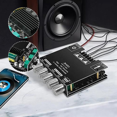 Power amplifier module 2.1 Channel Audio Receiver Power Amplifier Module  2.1 Channel Audio Receiver Power Amplifier Module