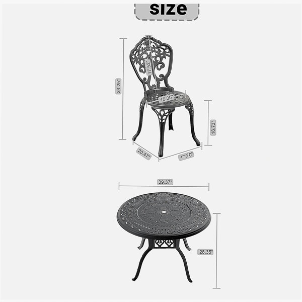 Dimensions du produit