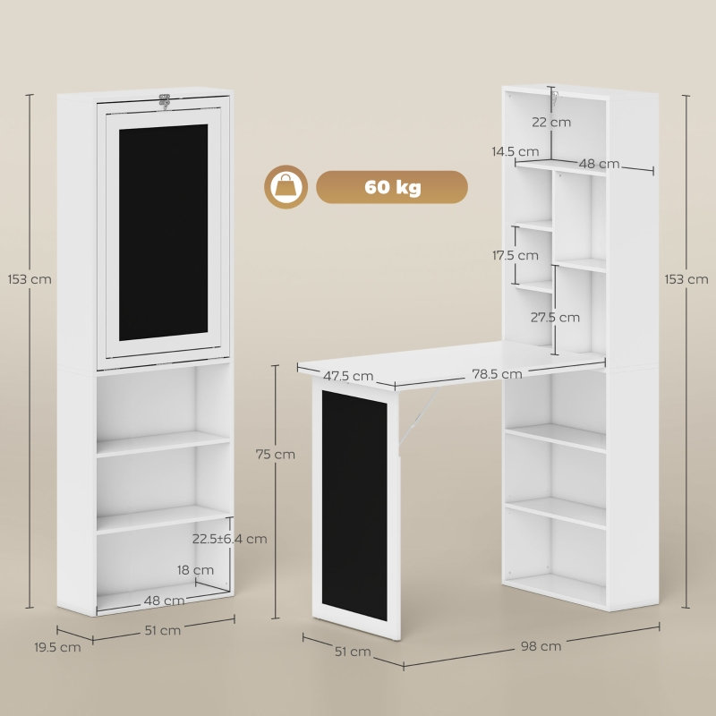 MDF Steel Computer Desk