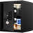 Digital Security Safe Box with Programmable Keypad and Spare Keys, Safety Box for Home Uses Document Safe for Valuables