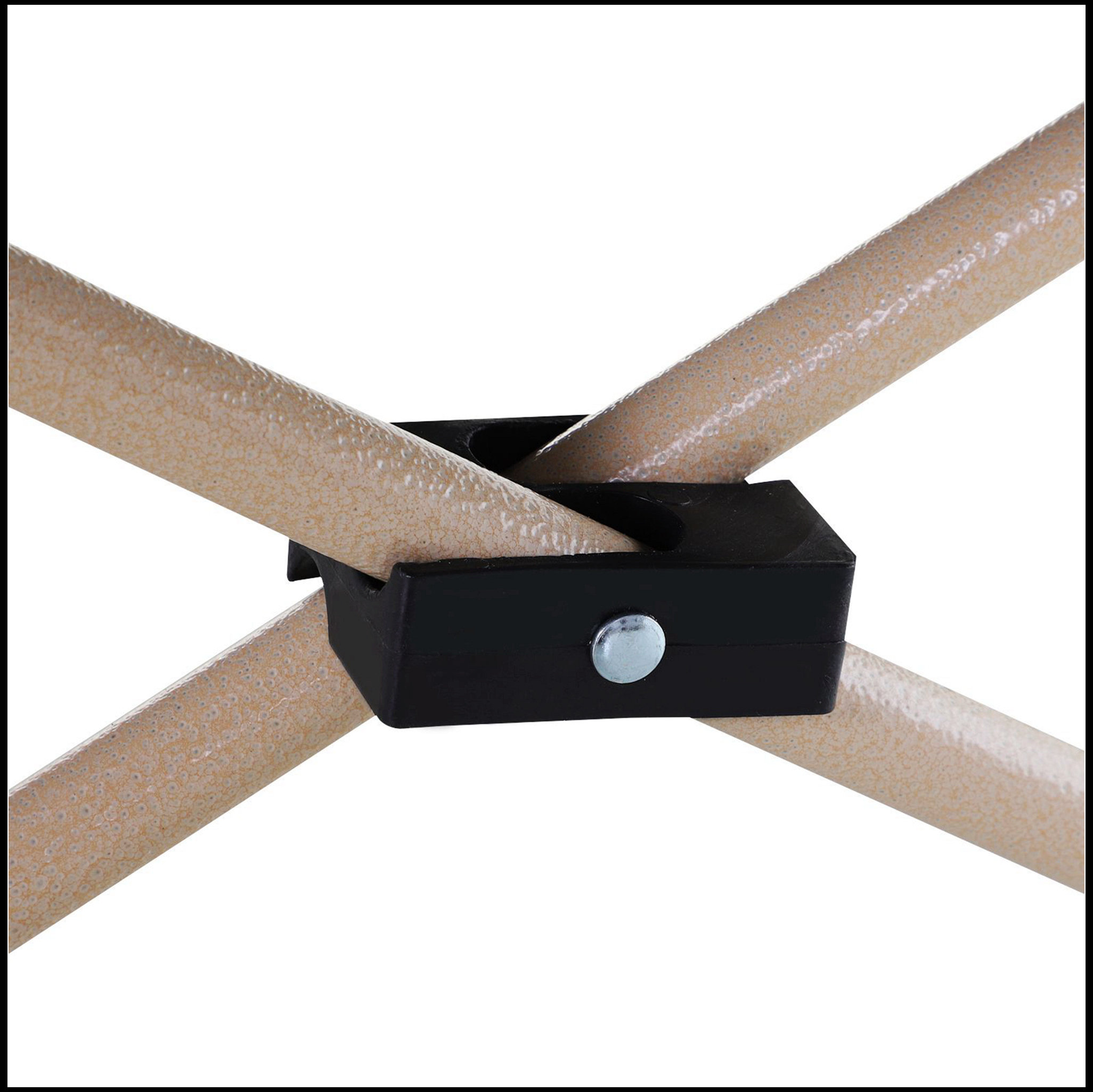 Arlmont & Co. Outsunny Folding Camping Cot for Adults with Carry Bag