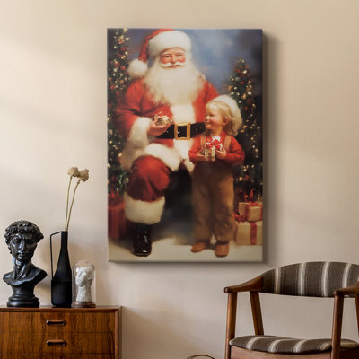 Christmas Holiday Art -Series 2-XCVIII -Custom Wrapped Gallery Cavas