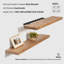Ensemble de 2 tablettes flottantes Desseray-1368985692-1368985695