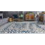 Tapis bleu à poils longs Asay-1223531470