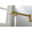 Pot Filler Faucet - Wall Mounted Modern Design In Brass Brushed Gold Finish Arm For Convenience Drip- Operation Double Handles Efficient Water Management Corrosion Surface-534767224