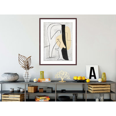 Figure by Pablo Picasso -Framed Giclee Print