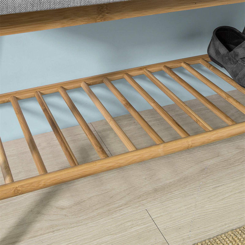 Brigid Solid Wood Storage Bench