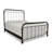Lucia Complete Bed with Metal Profile & Platform (Wood Slats)-749645264-749645267
