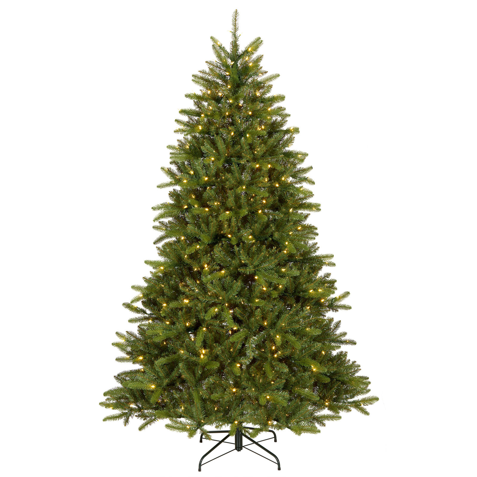 Reena Pre-Lit Fir Christmas Tree, 7'5"