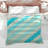 Diagonal Blue Stripes Comforter-128503061