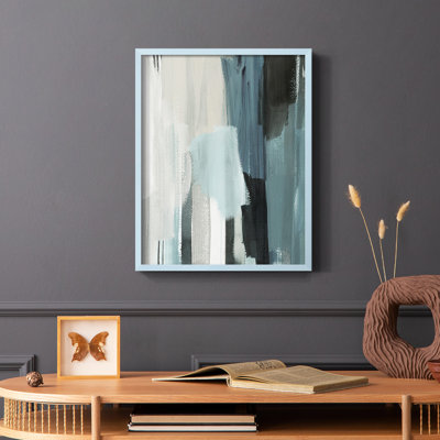 Scribe Shore I Framed Print - Solid Wood