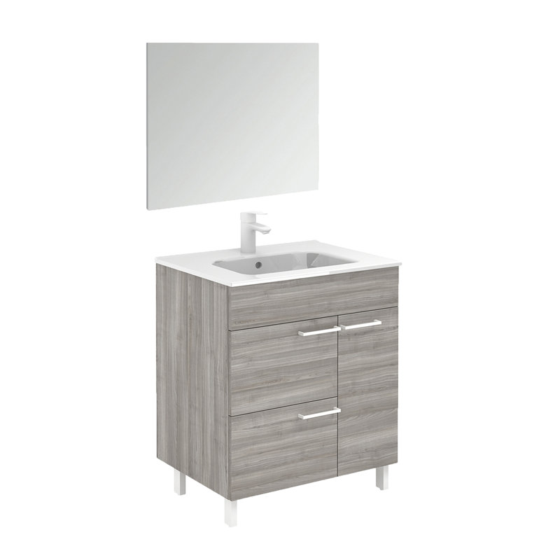 Elegance 31.5'' W Single Vanity, Sandy Gray
