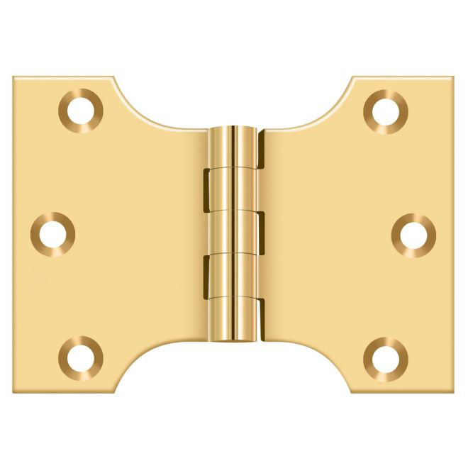 Hinge, PVD Polished Brass
